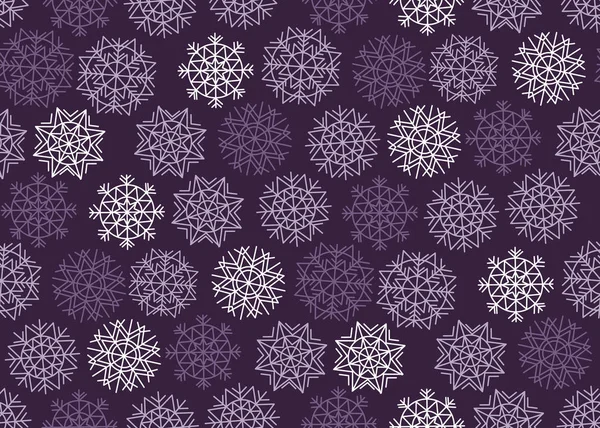 Violett lila Farbe Hintergrund Schnee Stoff Probe. Weihnachten sno — Stockvektor