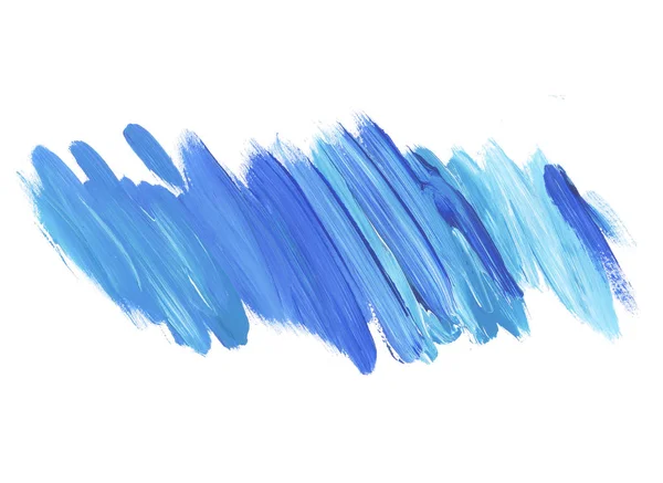 Parlak mavi arka plan. brushstroke el çekilmiş illustr — Stok fotoğraf