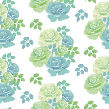 ihale bahar gül illüstrasyon vektör. 