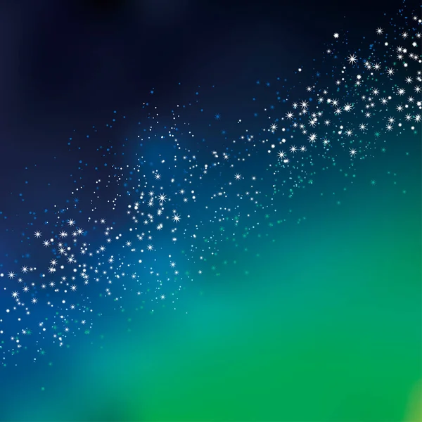 Nachthimmel Sterne Konzept Vektor Illustration für Hintergrund. — Stockvektor