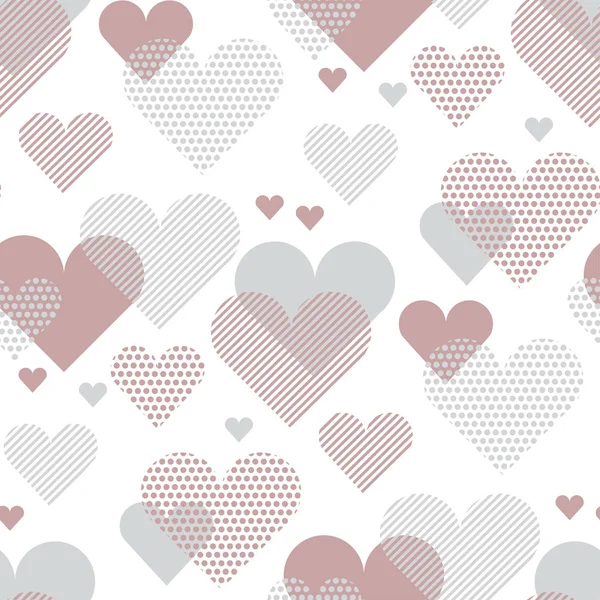 Love heart concept vector illustration for backdrop. simple styl — Stock Vector