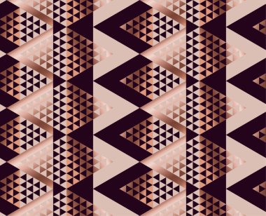 art deco lüks tarzında kabile geleneksel yinelenebilir motif. se