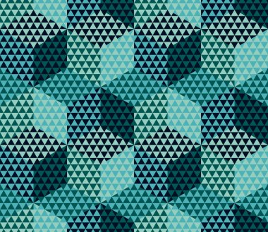 Lüks stil Dikişsiz desen vektör illustrat geometri motifi