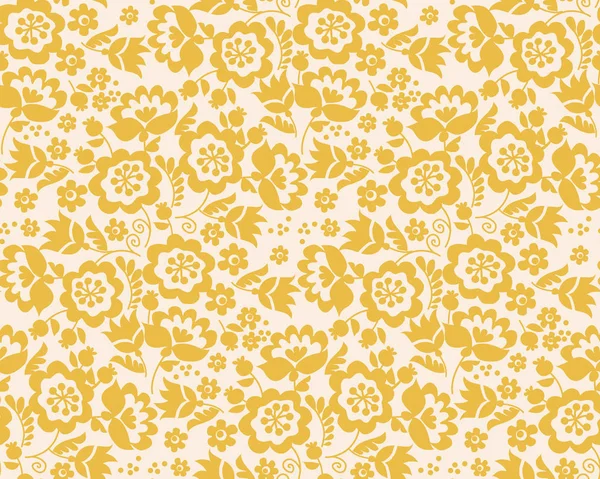 Retro-Stil Sommerblume nahtlose Muster in Pastellfarbe. Mehl — Stockvektor