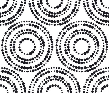 soyut daireler vektör çizim. minimalist siyah mürekkep con