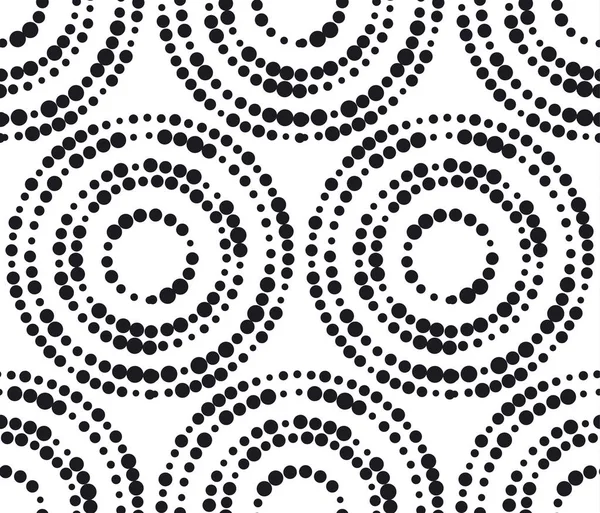 Abstracto círculos vector ilustración. minimalista con tinta negra — Vector de stock