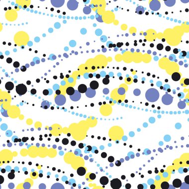 İhale pastel renkli soyut geometrik seamless modeli. 