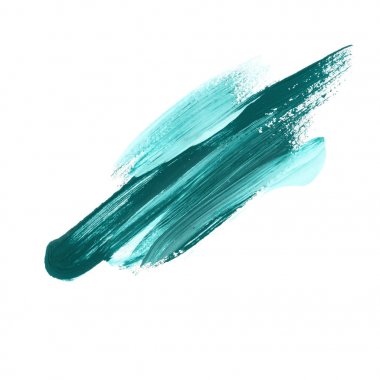 soyut renk boya konturu. elle çizilmiş akrilik gün brushstroke 