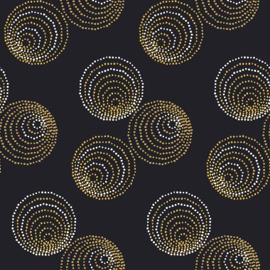 Konsept kesintisiz lüks desenle noktalar ve çizgiler başlığı için, 