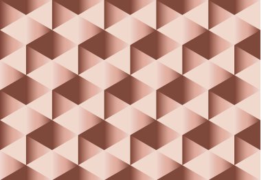 soluk renk pembe ihale zarif soyut yinelenebilir motif. geometri kadınsı duvar kağıdı illüstrasyon. şık kağıt seamless modeli 3d yanılsama ile kaydırma