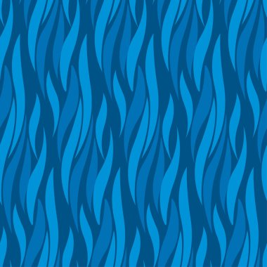 Soyut dalga mavi seamless modeli. Kavramı modern geometri yinelenebilir motifi yüzey tasarımı, ambalaj kağıdı, kumaş için. 