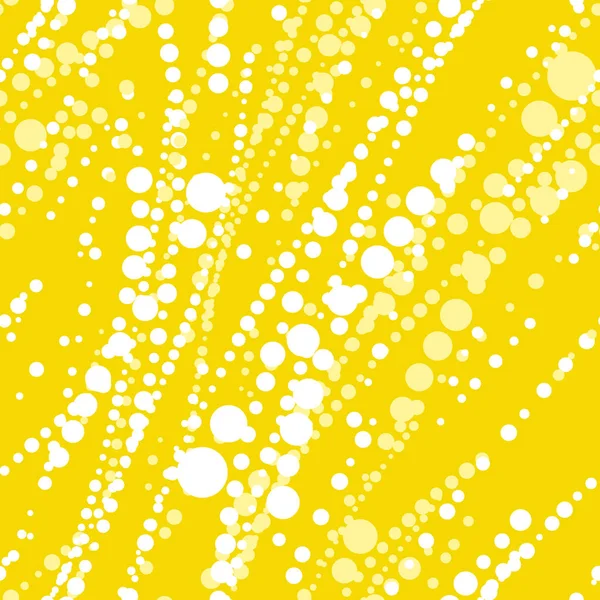 Sol brilhar alegre verão sem costura padrão. Motivo abstracto dinâmico moderno repetível na cor ensolarada do verão. Ilustração vetorial para design de superfície, tecido, papel de embrulho, fundo . — Vetor de Stock