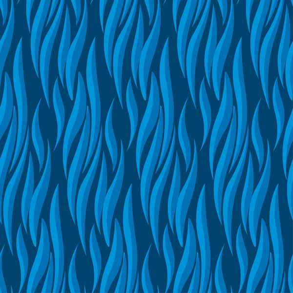 Abstraktes wellenblaues nahtloses Muster. Konzept moderne Geometrie wiederholbares Motiv für Oberflächengestaltung, Packpapier, Stoff. — Stockvektor