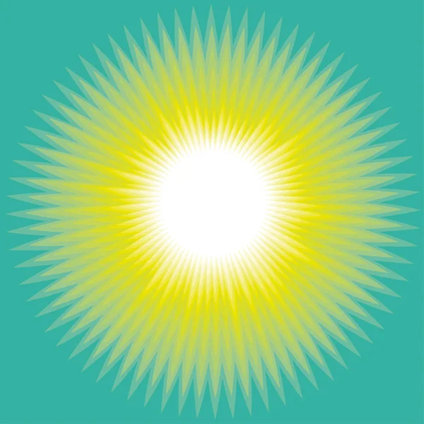 Concept Sun Abstract achtergrond. Moderne Design Elment. Meetkunde patroon. Vectorillustratie voor Banner, Flyer, boekomslag, Poster, Print en Web Prigects. — Stockvector