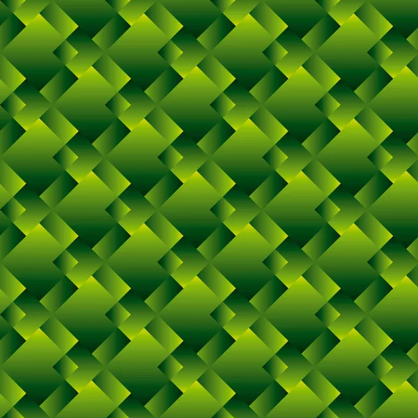 Vector de color tropical patrón sin costura para el diseño de la superficie. forma rombo verde geométrico motivo repetible para fondo — Archivo Imágenes Vectoriales