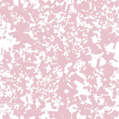 Soluk pembe renk soyut dağılım kaotik seamless modeli poster, web ve baskı tasarımı için. Dijital vektör çizim arka planı için