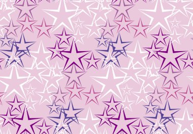 Beş yıldızlı dekoratif arka plan röntgenini. vektör seamless modeli için yüzey tasarımı, kumaş, kağıt ambalaj