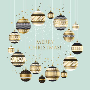 önemsiz şey dekor vektör Dikişsiz desen vektör çizim. Noel ve yeni yıl dekor yinelenebilir motifi kumaş, kağıt ambalaj için