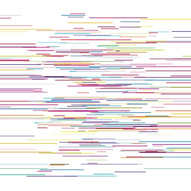 arıza hattı ile beyaz vektör çizim üzerinde geometrik şekiller çeşitli. Üstbilgi, kart, poster, web tasarım için soyut desen