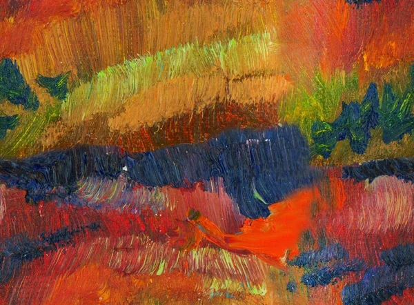 Abstract toamna culoare ulei vopsea fundal. textura colorată a vopselei. model fără sudură — Fotografie, imagine de stoc