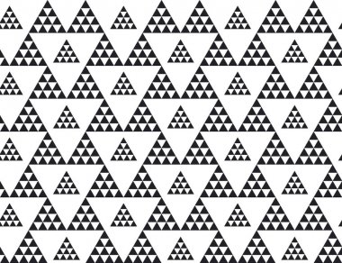 Siyah ve beyaz modern motif. Tek renkli Dikişsiz desen vektör çizim. Kavram geometrik döşeme arka planı yüzeyi yazdırma ve web tasarım, arka plan, kumaş için.