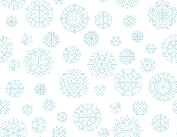 Soyut kar taneleri arka plan vektör. Noel ve yeni yıl, Dikişsiz desen stili zarif lüks. Ambalaj kağıt, kumaş, zemin tatil için tekrarlanabilir motifi.