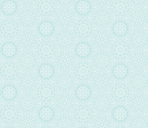 Abstract snowflakes vector background. Xmas and New Year elegant luxury style seamless pattern. Repeatable motif for holiday wrapping paper, fabric, backdrop.