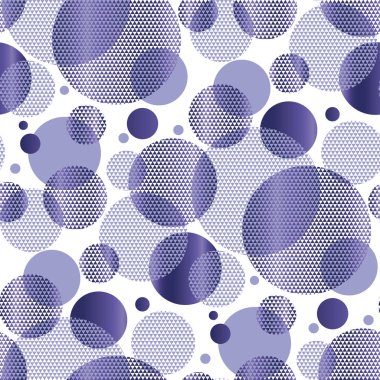 Yüzey tasarımı için soyut daire dokulu geometri yinelenebilir motif. Degrade Dekoratif şekiller yuvarlak ile Seamless Modeli.