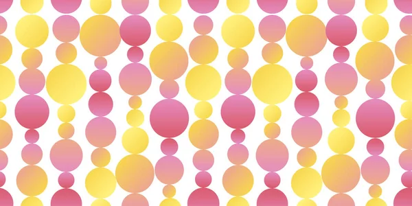 Schattig Eenvoudig Geometrisch Polka Dot Naadloos Patroon Voor Achtergrond Stof — Stockvector