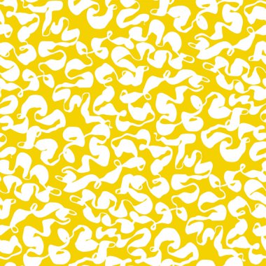 Pozitif yaz havası basit mono-renk arkaplan, kumaş, tekstil, ambalaj, yüzey, ağ ve baskı tasarımı. Beyaz dalga kurdele vuruşu tekrarlanabilir motif. 