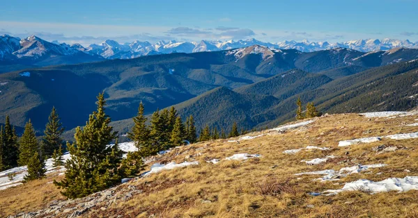 Prairie dağ, Alberta görünümünden