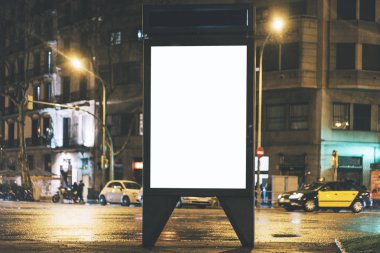 Işıklı reklam billboard 