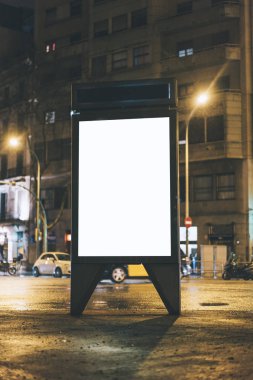 boş ışıklı reklam 