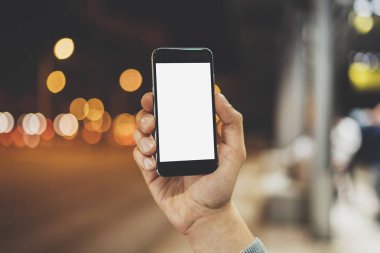 boş ekran ile Smartphone