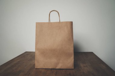 zanaat alışveriş çantası ahşap tablo