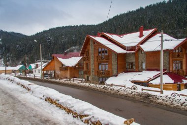 Konuk evinde Kayak Merkezi 