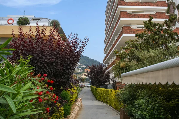 Hotel en la ciudad turística — Foto de Stock