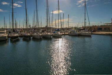 Castellon Valencia'daki Yat Kulübü 