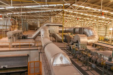 Alcorisa fabrikasında Klinker