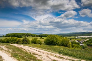 Çevre şartlarının hüküm sürdüğü Eski Kermen