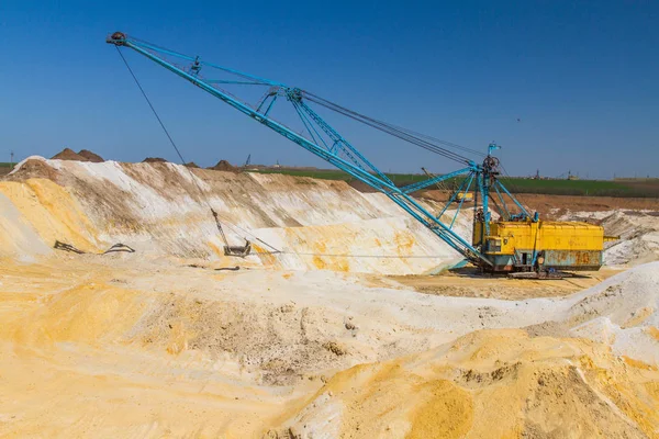 Clay quarry near the town of Pology