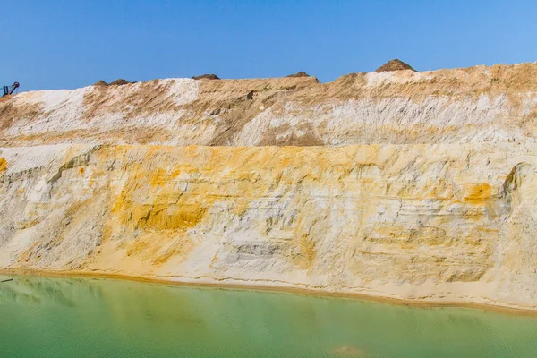 Clay quarry near the town of Pology