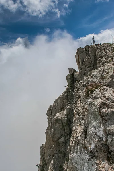De top van de berg Ai-Petri — Stockfoto