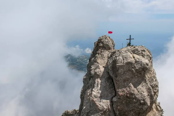 Στην κορυφή του βουνού Άη-Petri — Φωτογραφία Αρχείου