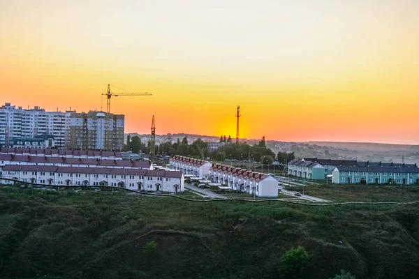 Zona residencial en la ciudad de Belgorod — Foto de Stock
