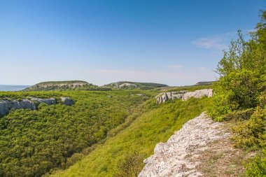 Chufut-Kale bir ortaçağ kalesi yeridir