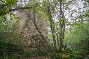 Mangup kale kalıntıları 