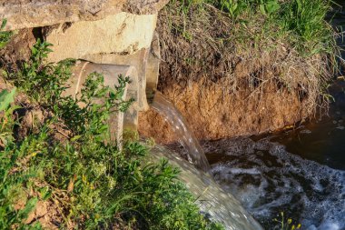 Galyuki gölet yakınındaki Taurian bozkır