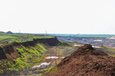 Silviculture kil ocağı çevresinde