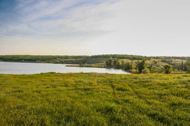 Ukraynalı bozkır Polohy kasaba yakınlarında